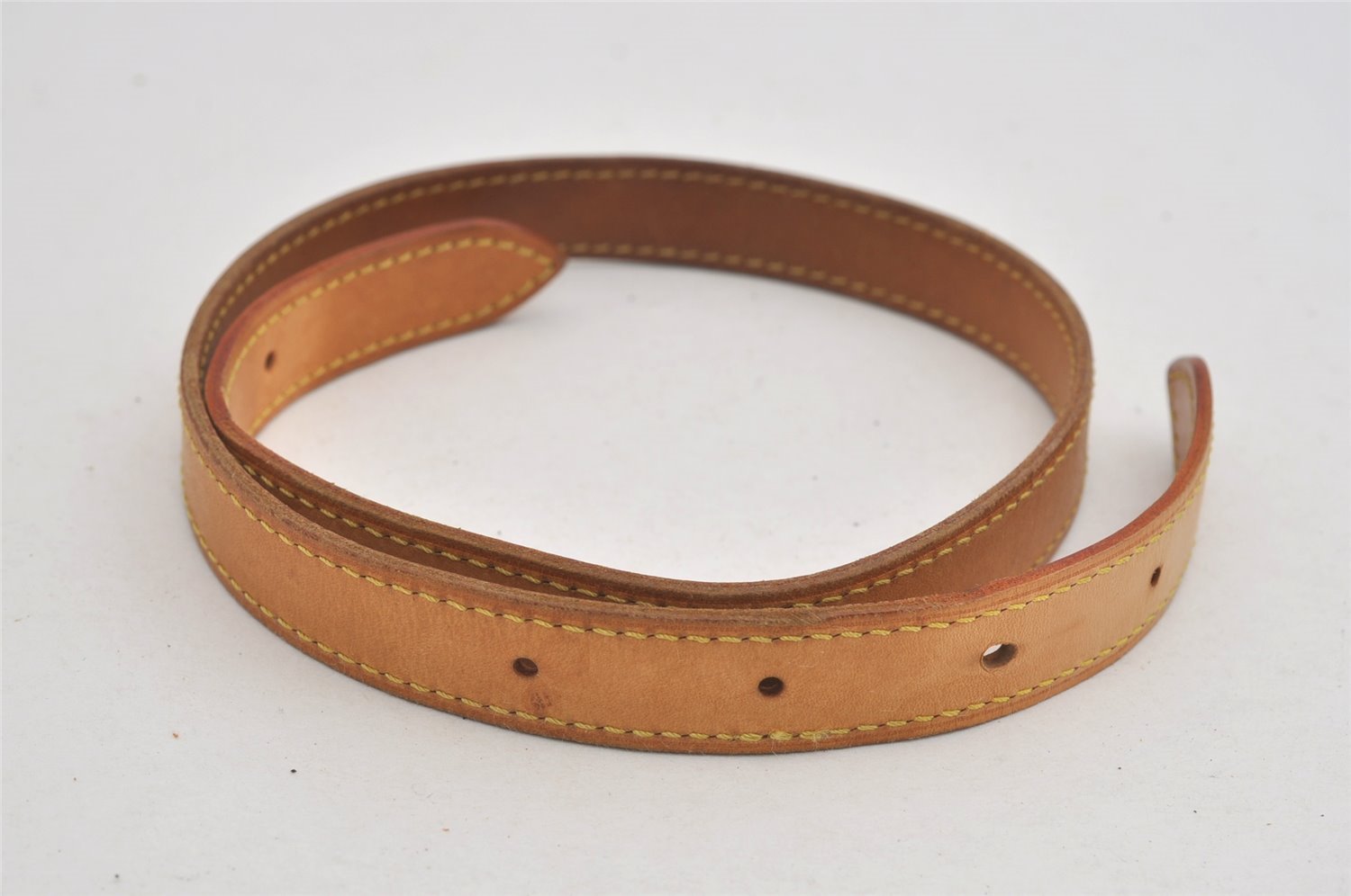 Authentic Louis Vuitton Leather Shoulder Strap For Bucket PM 28