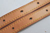 Authentic Louis Vuitton Leather Shoulder Strap For Bucket PM 27.6" Beige 3065I