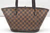 Authentic Louis Vuitton Damier Manosque PM Shoulder Tote Bag N51121 LV 3065K