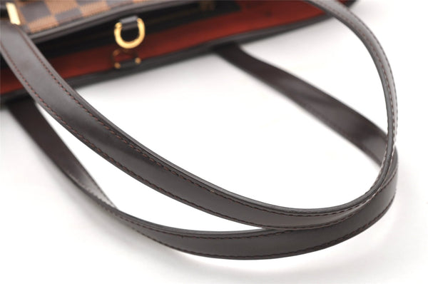 Authentic Louis Vuitton Damier Manosque PM Shoulder Tote Bag N51121 LV 3065K