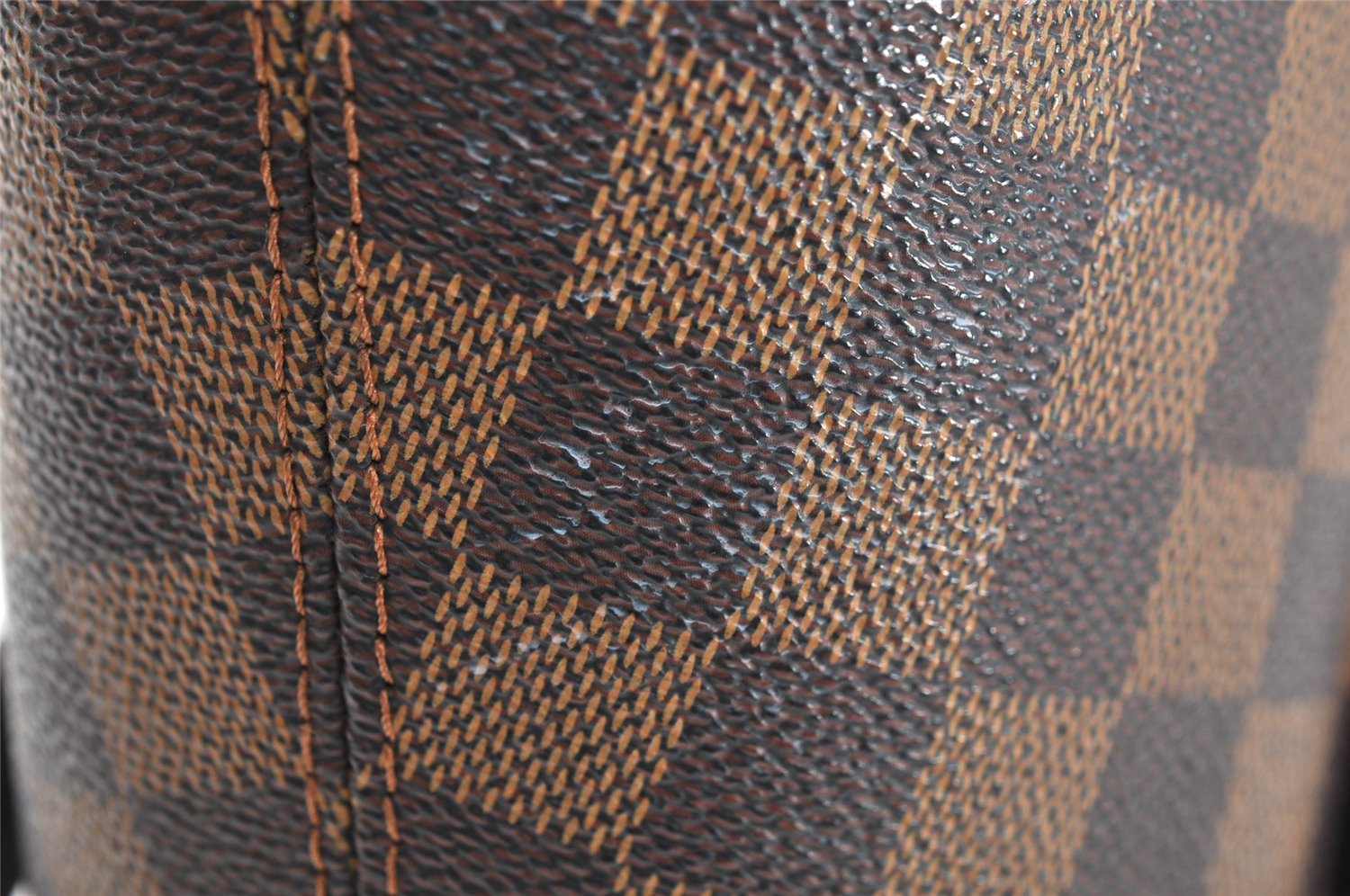 Authentic Louis Vuitton Damier Manosque PM Shoulder Tote Bag N51121 LV 3065K