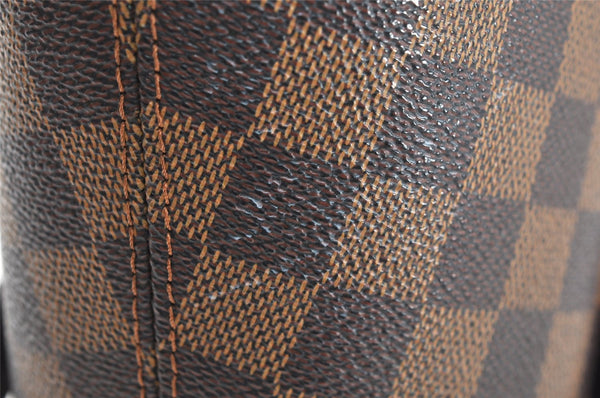 Authentic Louis Vuitton Damier Manosque PM Shoulder Tote Bag N51121 LV 3065K