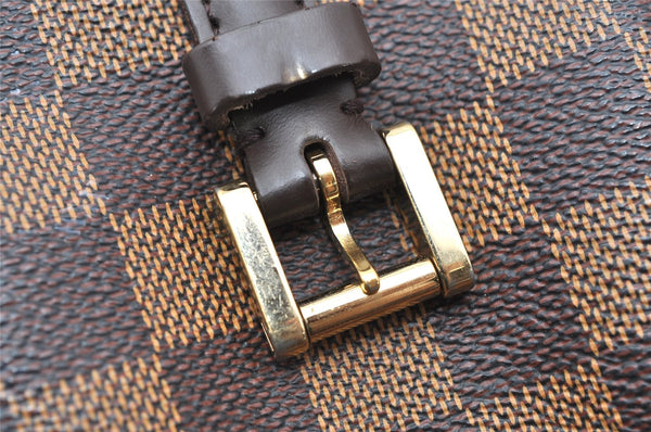 Authentic Louis Vuitton Damier Manosque PM Shoulder Tote Bag N51121 LV 3065K