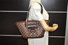 Authentic Louis Vuitton Damier Manosque PM Shoulder Tote Bag N51121 LV 3065K