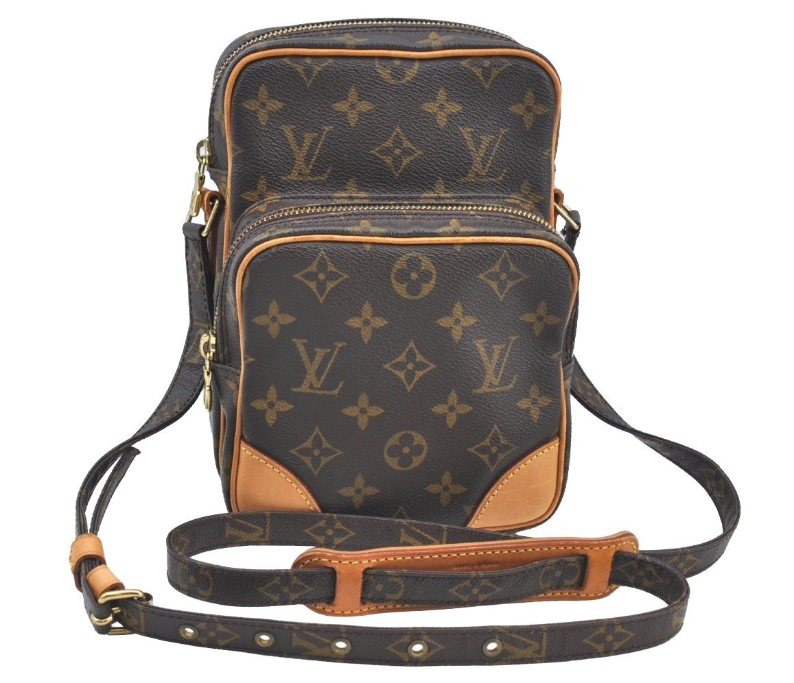 Authentic Louis Vuitton Monogram Amazone Shoulder Cross Body Bag M45236 LV 3066H