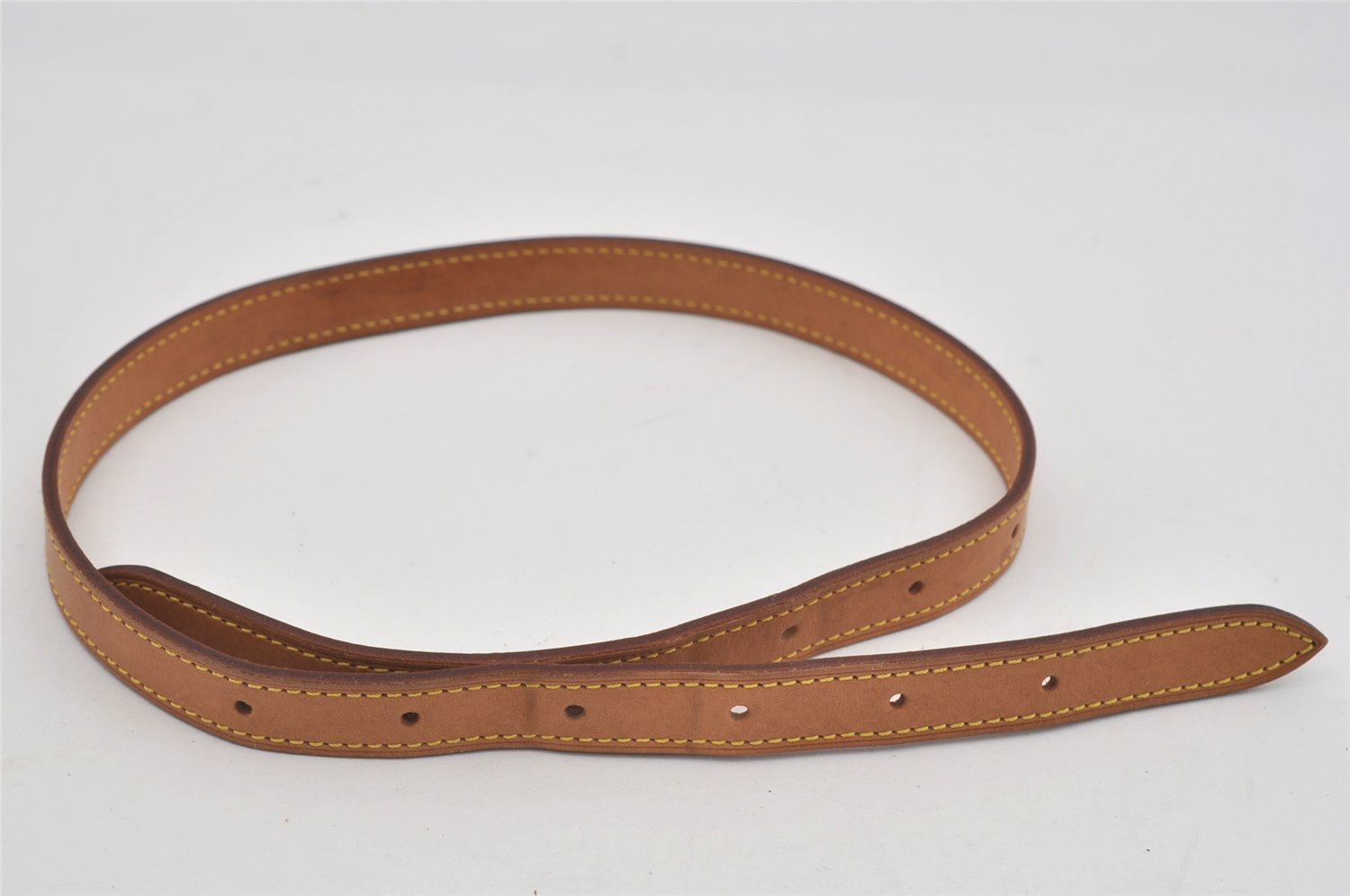 Authentic Louis Vuitton Leather Shoulder Strap For Bucket GM 31.9