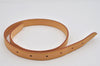 Authentic Louis Vuitton Leather Shoulder Strap For Bucket GM 31.9" Beige 3067I