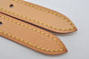 Authentic Louis Vuitton Leather Shoulder Strap For Bucket GM 31.9" Beige 3067I