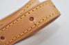 Authentic Louis Vuitton Leather Shoulder Strap For Bucket GM 31.9" Beige 3067I