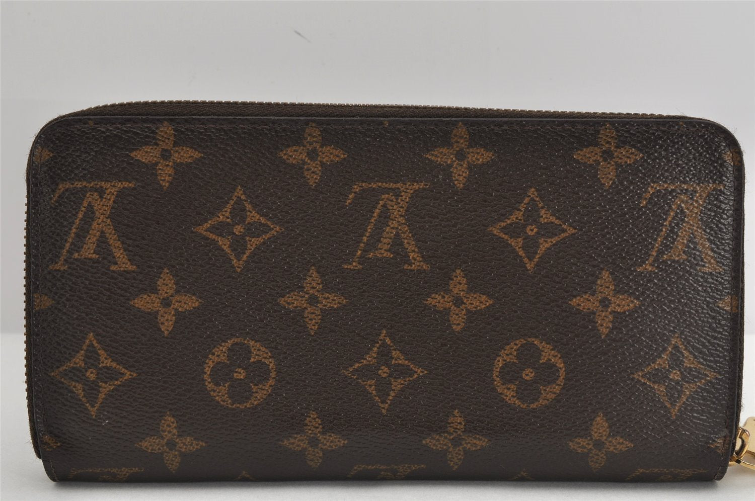 Authentic Louis Vuitton Monogram Zippy Long Wallet Purse M60017 LV 3067K