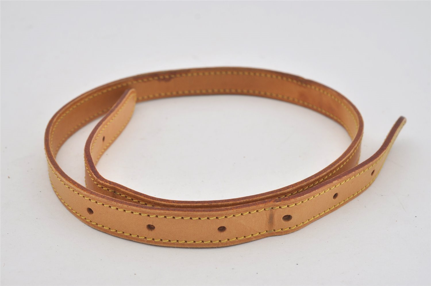 Authentic Louis Vuitton Leather Shoulder Strap For Bucket GM 31.9