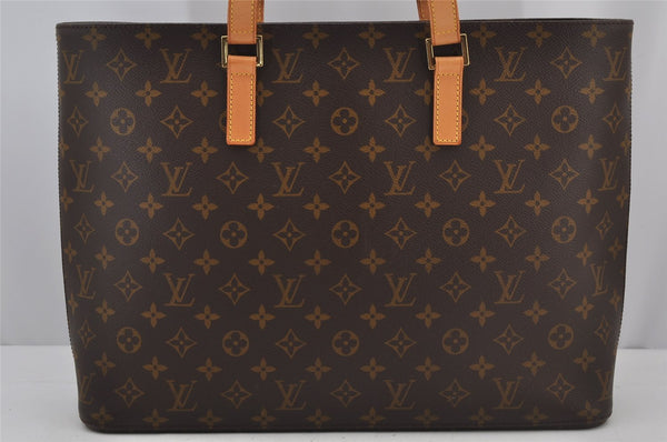 Authentic Louis Vuitton Monogram Luco Shoulder Tote Bag M51155 LV 3068J
