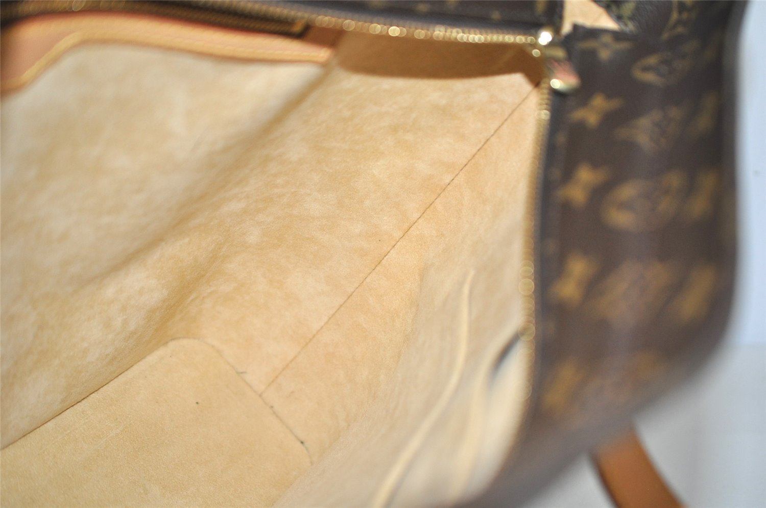 Authentic Louis Vuitton Monogram Luco Shoulder Tote Bag M51155 LV 3068J