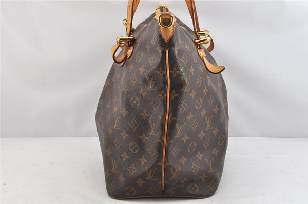 Authentic Louis Vuitton Monogram Palermo GM Shoulder Tote Bag M40146 LV 3068K