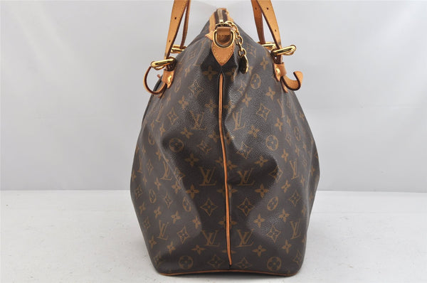Authentic Louis Vuitton Monogram Palermo GM Shoulder Tote Bag M40146 LV 3068K