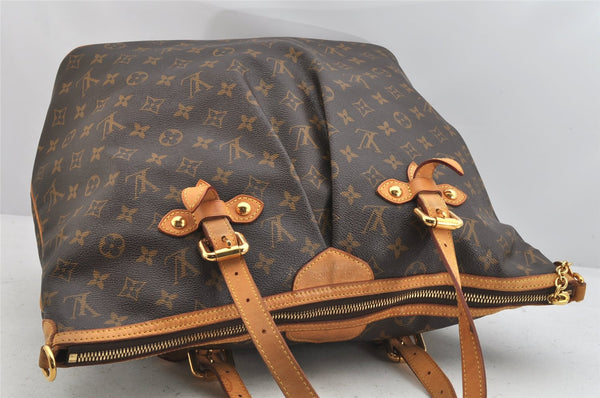 Authentic Louis Vuitton Monogram Palermo GM Shoulder Tote Bag M40146 LV 3068K