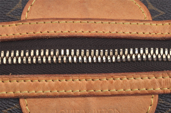 Authentic Louis Vuitton Monogram Palermo GM Shoulder Tote Bag M40146 LV 3068K