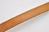 Authentic Louis Vuitton Leather Shoulder Strap For Bucket GM 31.9" Beige 3071I