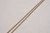 Authentic Christian Dior Gold Tone Chain Pendant Necklace CD 3071J