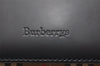 Authentic Burberrys Nova Check Canvas Leather Shoulder Hand Bag Black 3071K