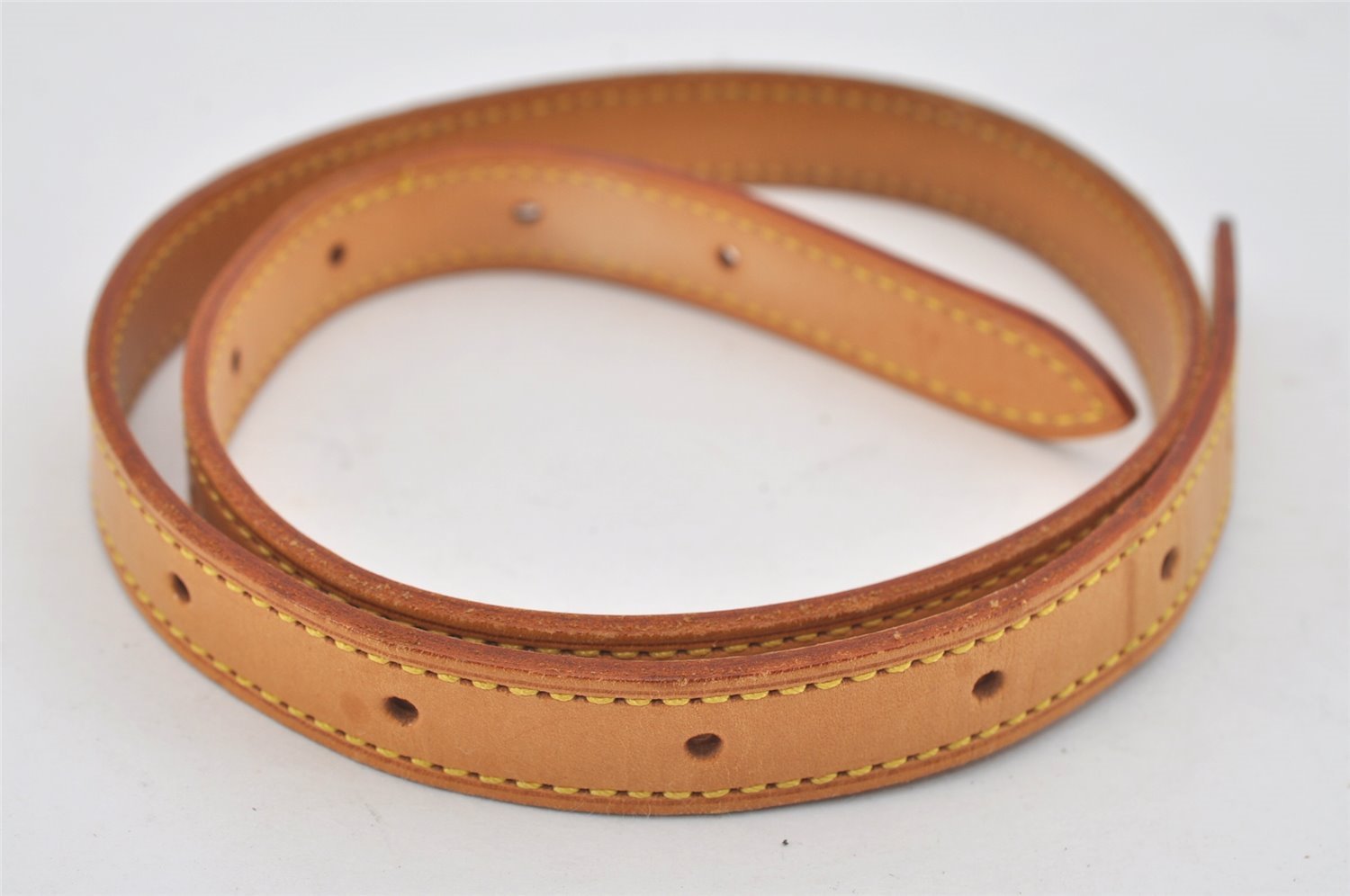 Authentic Louis Vuitton Leather Shoulder Strap For Bucket GM 31.9