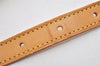 Authentic Louis Vuitton Leather Shoulder Strap For Bucket GM 31.9" Beige 3072I