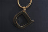 Authentic Christian Dior Gold Tone Chain Pendant Necklace CD 3072J