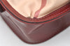 Authentic BURBERRY Nova Check Shoulder Cross Body Bag PVC Enamel Beige 3072K