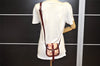 Authentic BURBERRY Nova Check Shoulder Cross Body Bag PVC Enamel Beige 3072K