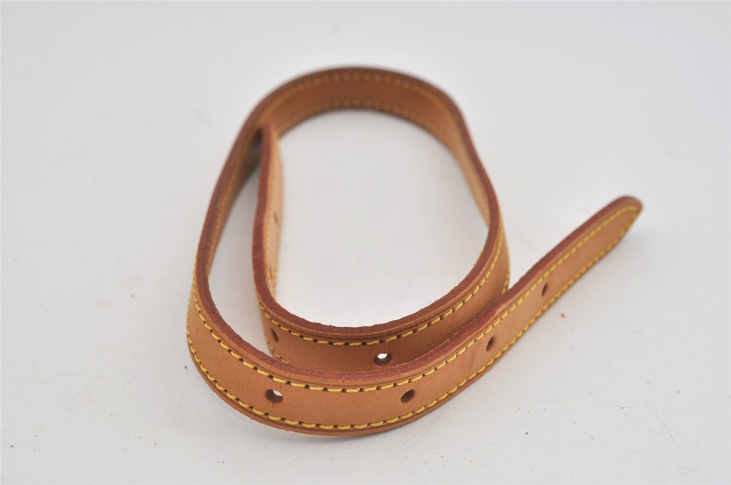 Authentic Louis Vuitton Leather Shoulder Strap For Bucket PM 27.6