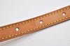 Authentic Louis Vuitton Leather Shoulder Strap For Bucket PM 27.6" Beige 3073I