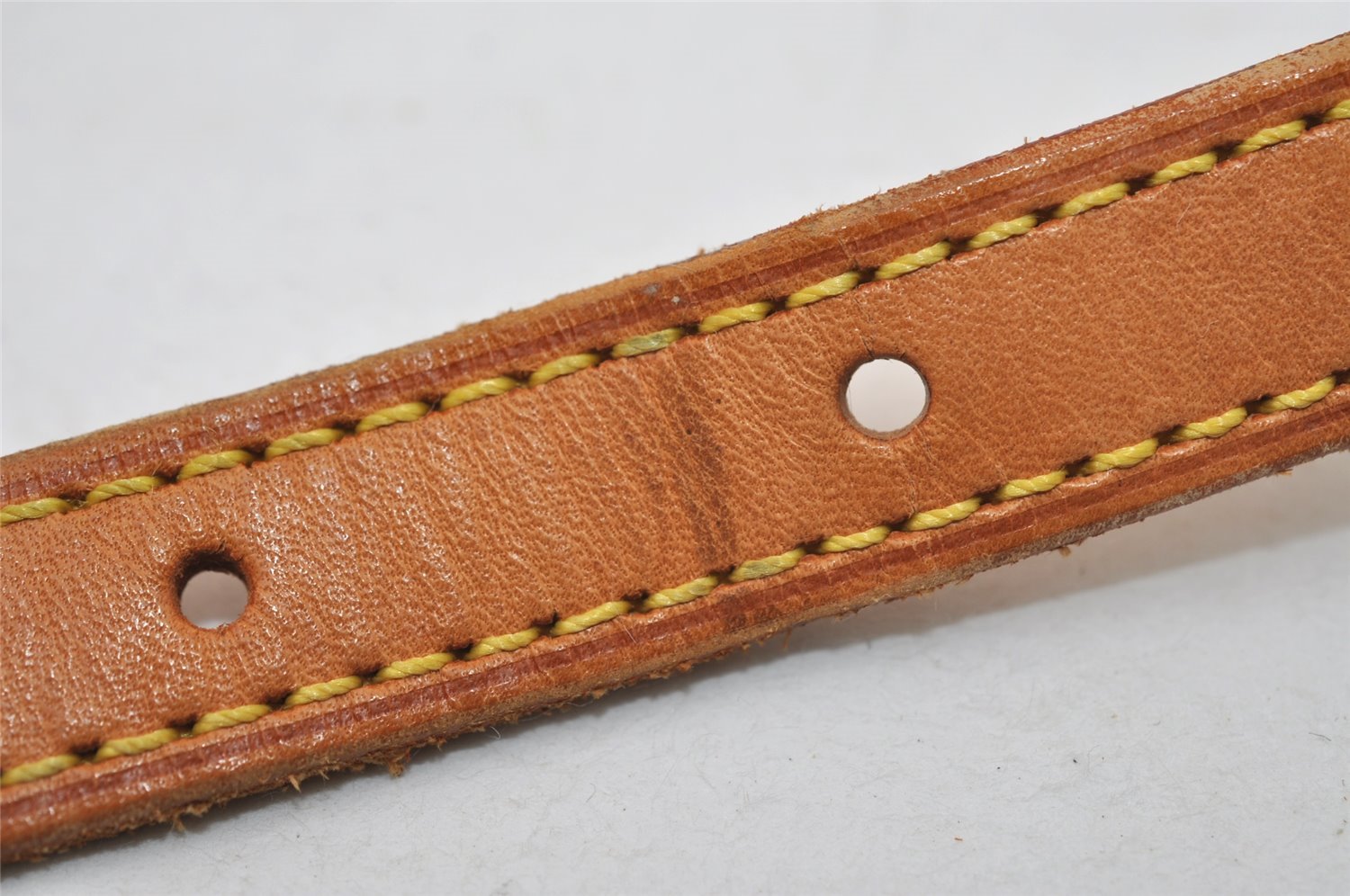 Authentic Louis Vuitton Leather Shoulder Strap For Bucket PM 27.6