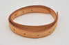 Authentic Louis Vuitton Leather Shoulder Strap For Bucket GM 31.9" Beige 3076I