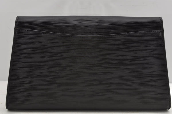 Authentic Louis Vuitton Epi Arts Deco Clutch Hand Bag Black M52632 LV 3076J