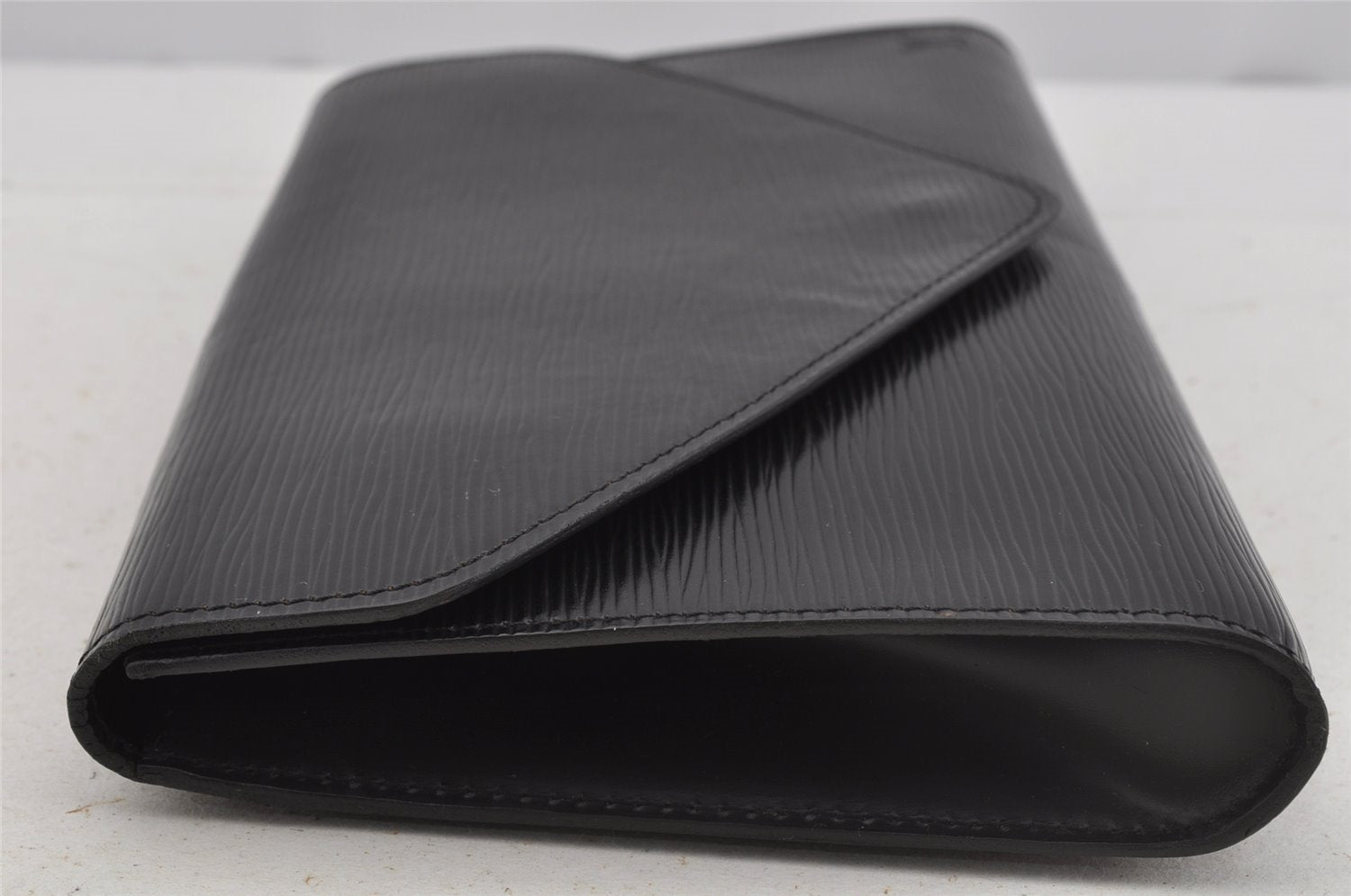 Authentic Louis Vuitton Epi Arts Deco Clutch Hand Bag Black M52632 LV 3076J