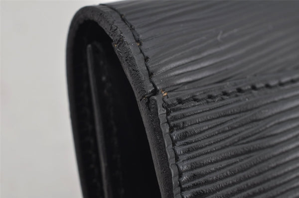 Authentic Louis Vuitton Epi Arts Deco Clutch Hand Bag Black M52632 LV 3076J