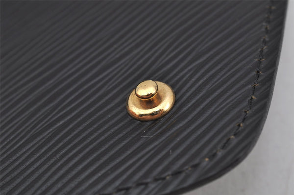 Authentic Louis Vuitton Epi Arts Deco Clutch Hand Bag Black M52632 LV 3076J