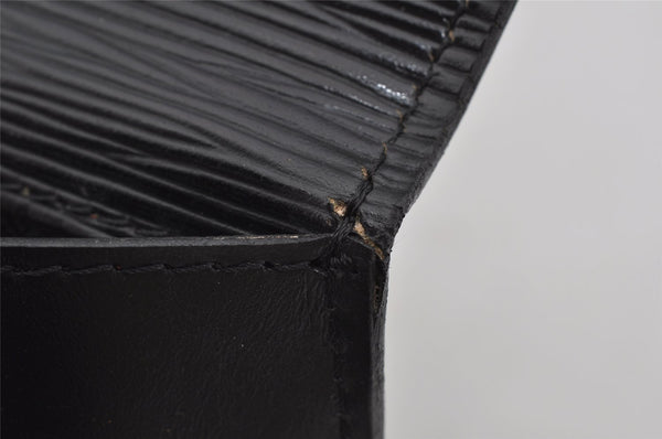 Authentic Louis Vuitton Epi Arts Deco Clutch Hand Bag Black M52632 LV 3076J