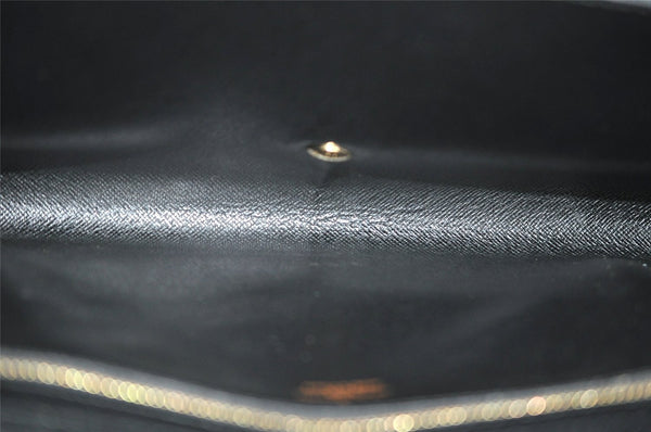 Authentic Louis Vuitton Epi Arts Deco Clutch Hand Bag Black M52632 LV 3076J