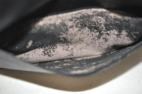 Authentic Louis Vuitton Epi Arts Deco Clutch Hand Bag Black M52632 LV 3076J