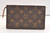 Authentic Louis Vuitton Monogram Pouch For Bucket PM LV Junk 3076K