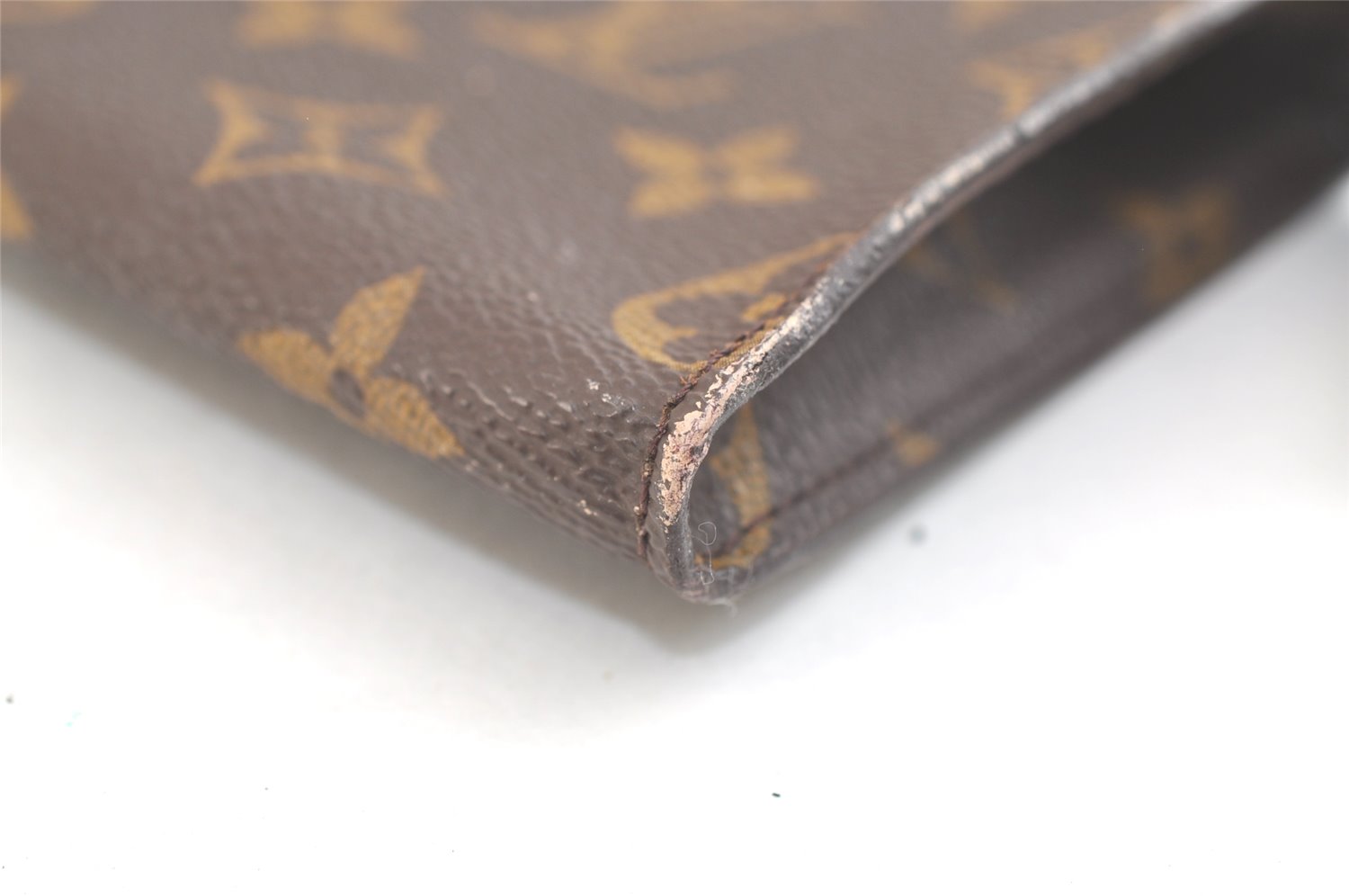 Authentic Louis Vuitton Monogram Pouch For Bucket PM LV Junk 3076K