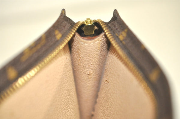 Authentic Louis Vuitton Monogram Pouch For Bucket PM LV Junk 3076K