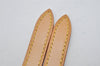 Authentic Louis Vuitton Leather Shoulder Strap For Bucket PM 27.6" Beige 3077I