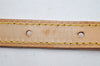 Authentic Louis Vuitton Leather Shoulder Strap For Bucket PM 27.6" Beige 3077I