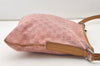 Authentic GUCCI Shoulder Cross Body Bag GG Canvas Leather 113013 Pink 3077J