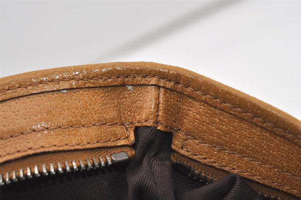 Authentic GUCCI Shoulder Cross Body Bag GG Canvas Leather 113013 Pink 3077J