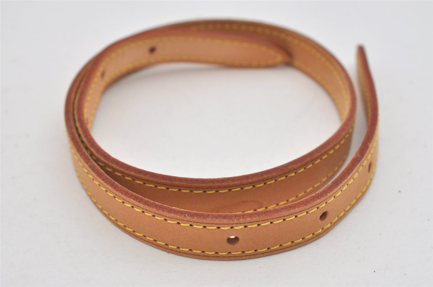 Authentic Louis Vuitton Leather Shoulder Strap For Bucket PM 27.6