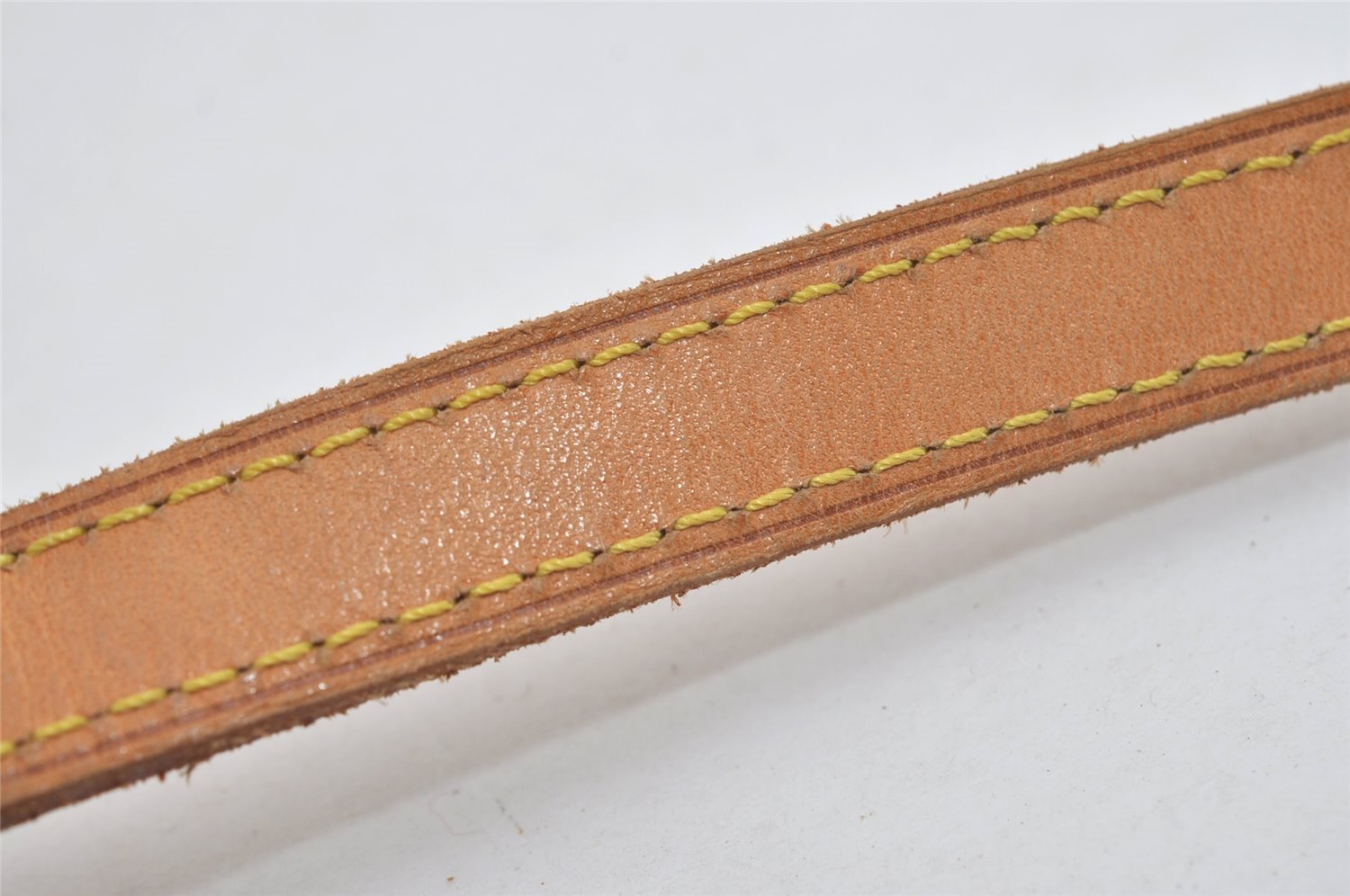 Authentic Louis Vuitton Leather Shoulder Strap For Bucket PM 27.6