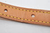 Authentic Louis Vuitton Leather Shoulder Strap For Bucket PM 27.6" Beige 3078I